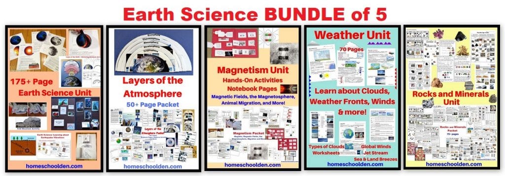 Earth Science Bundle of 5